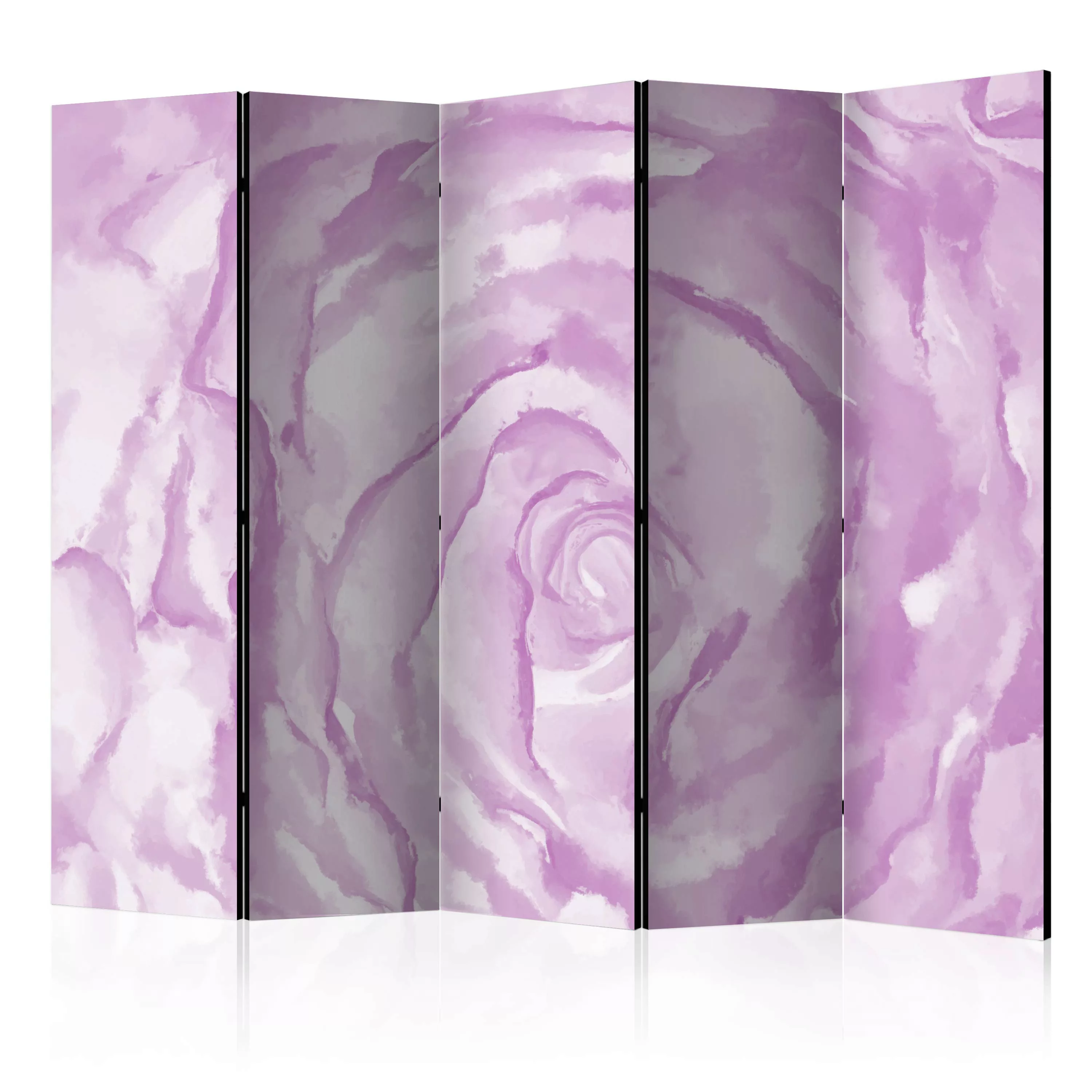5-teiliges Paravent - Rose (pink) Ii [room Dividers] günstig online kaufen