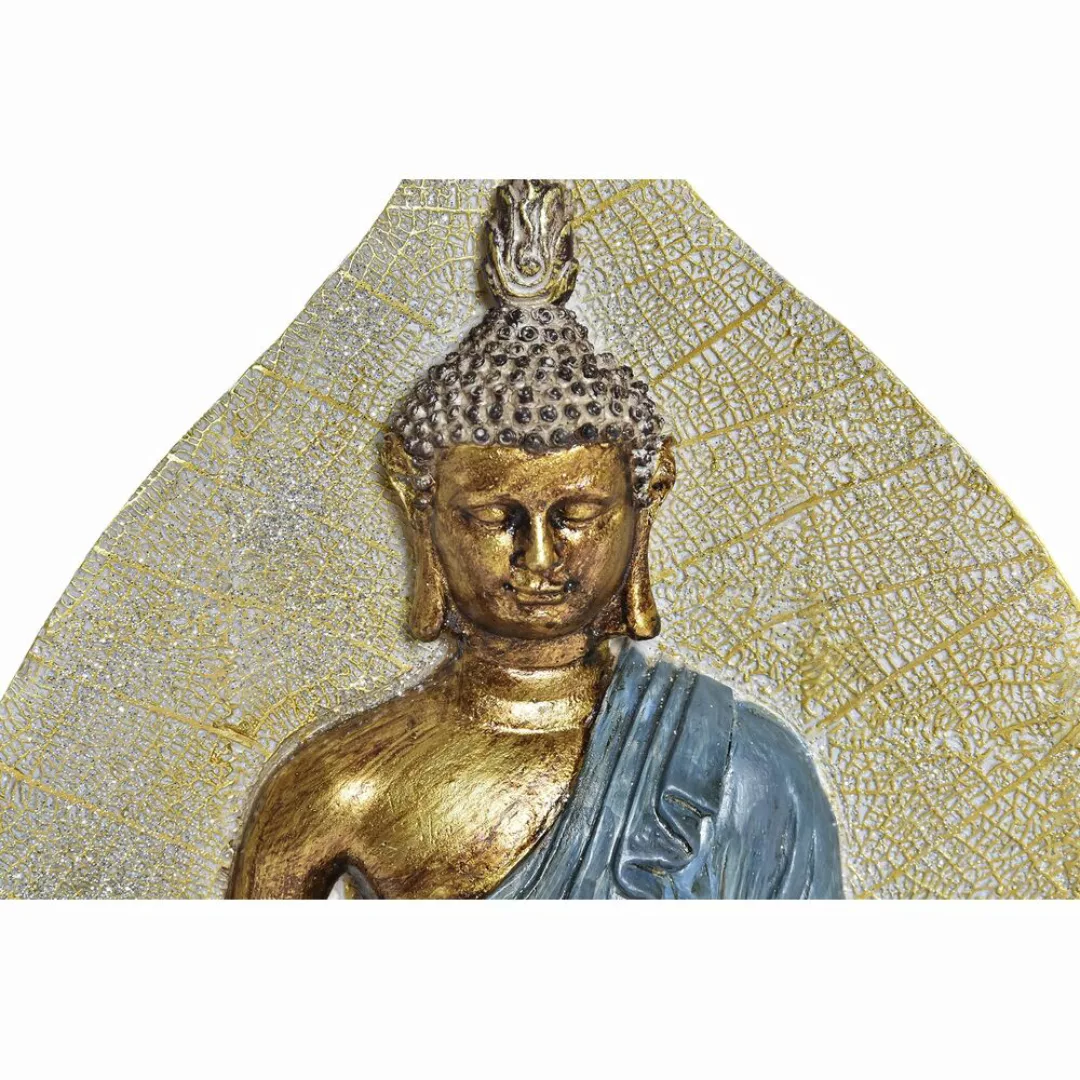 Deko-figur Dkd Home Decor Rot Blau Golden Orange Buddha Harz (15,5 X 5 X 20 günstig online kaufen