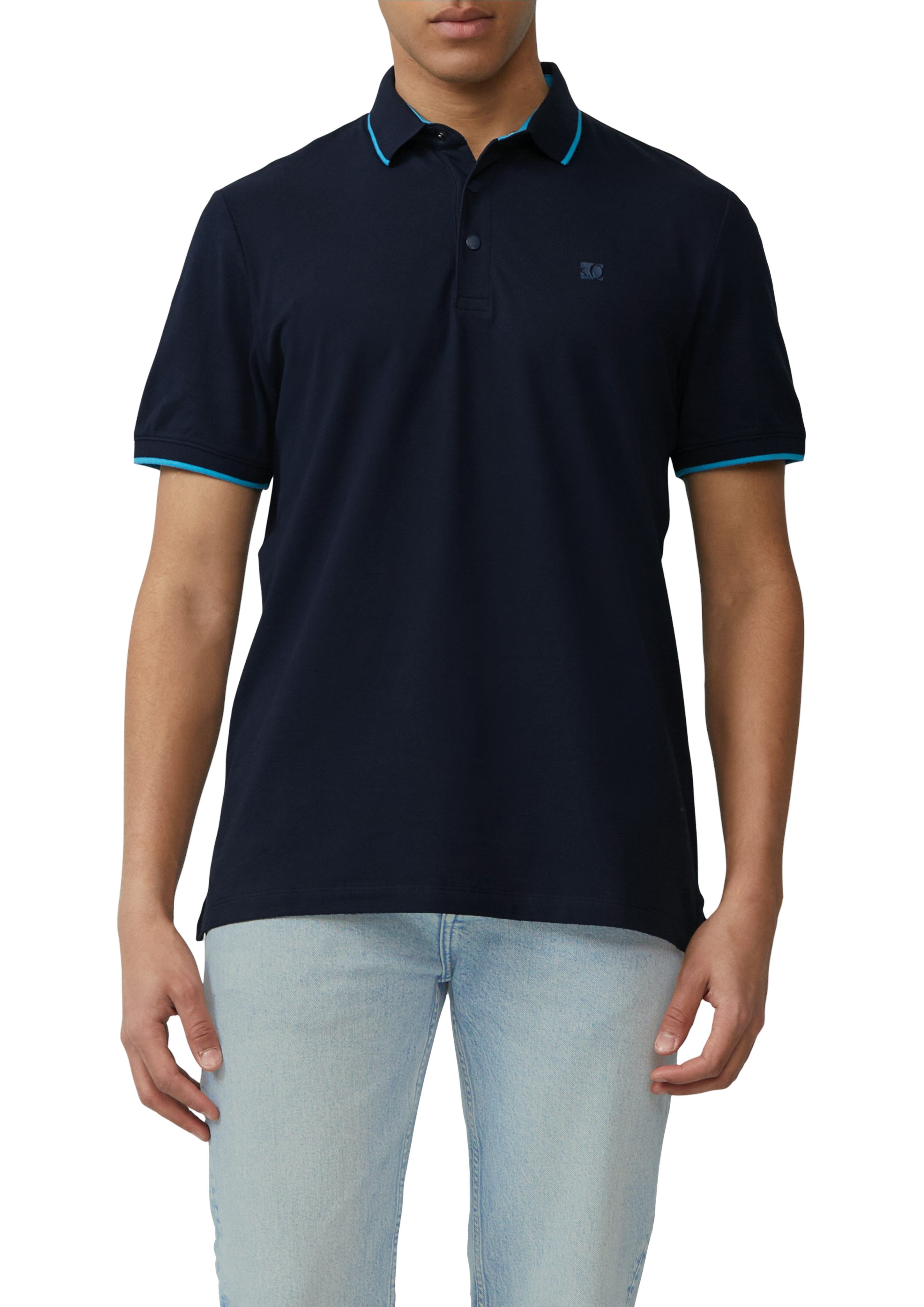 s.Oliver Poloshirt mit Kontrast-Details günstig online kaufen