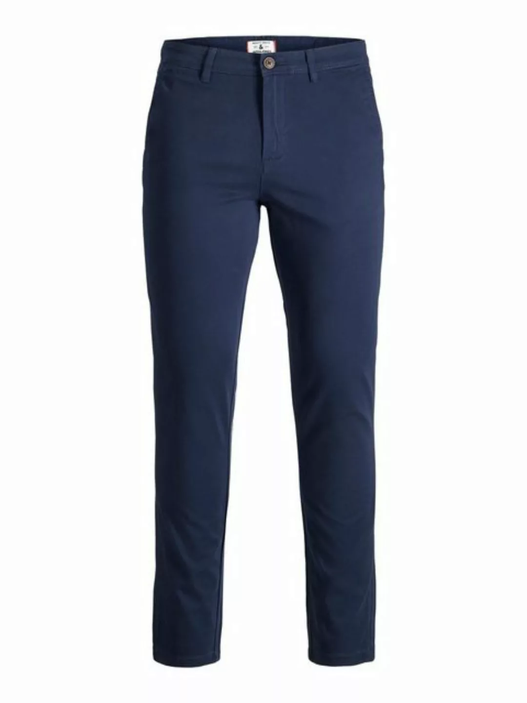 Jack & Jones Herren Chino Hose JJIMARCO JJBOWIE SA - Slim Fit - Blau - Grün günstig online kaufen