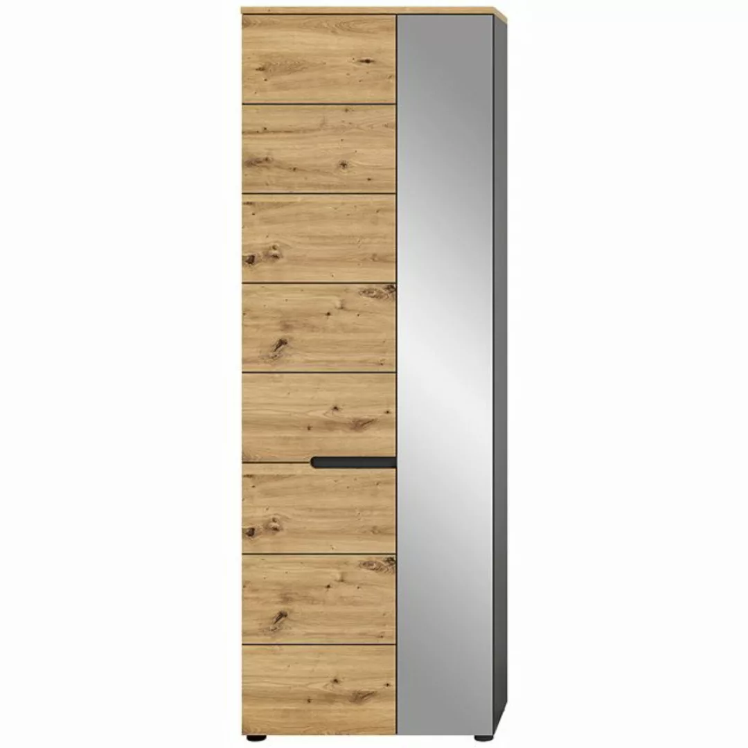 Lomadox Garderobenschrank CORTONA-158 Garderobenmöbel Flur Schrank Flurschr günstig online kaufen