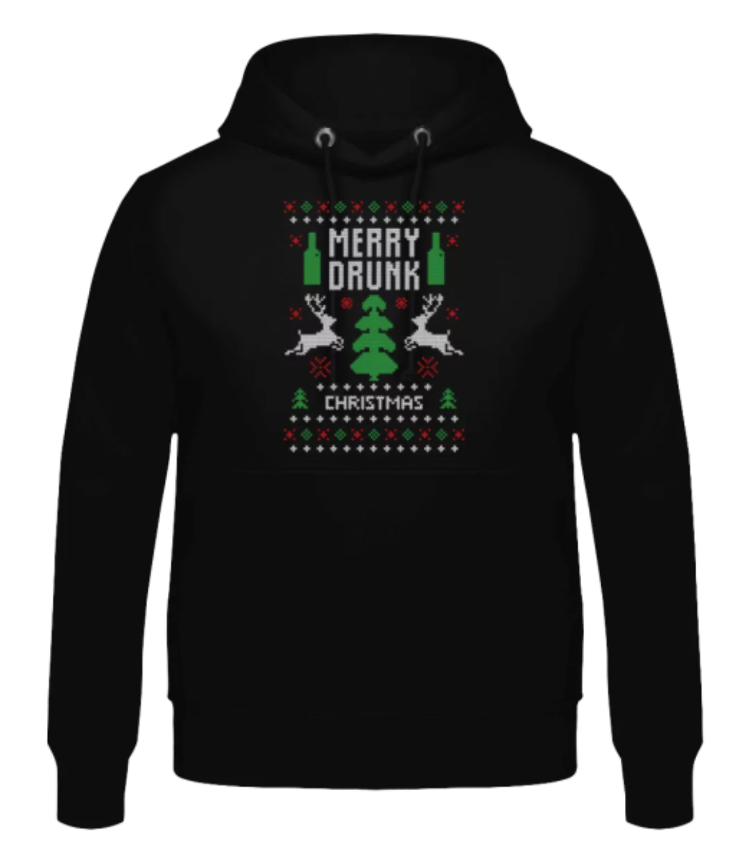 Merry Drunk Christmas · Männer Hoodie günstig online kaufen