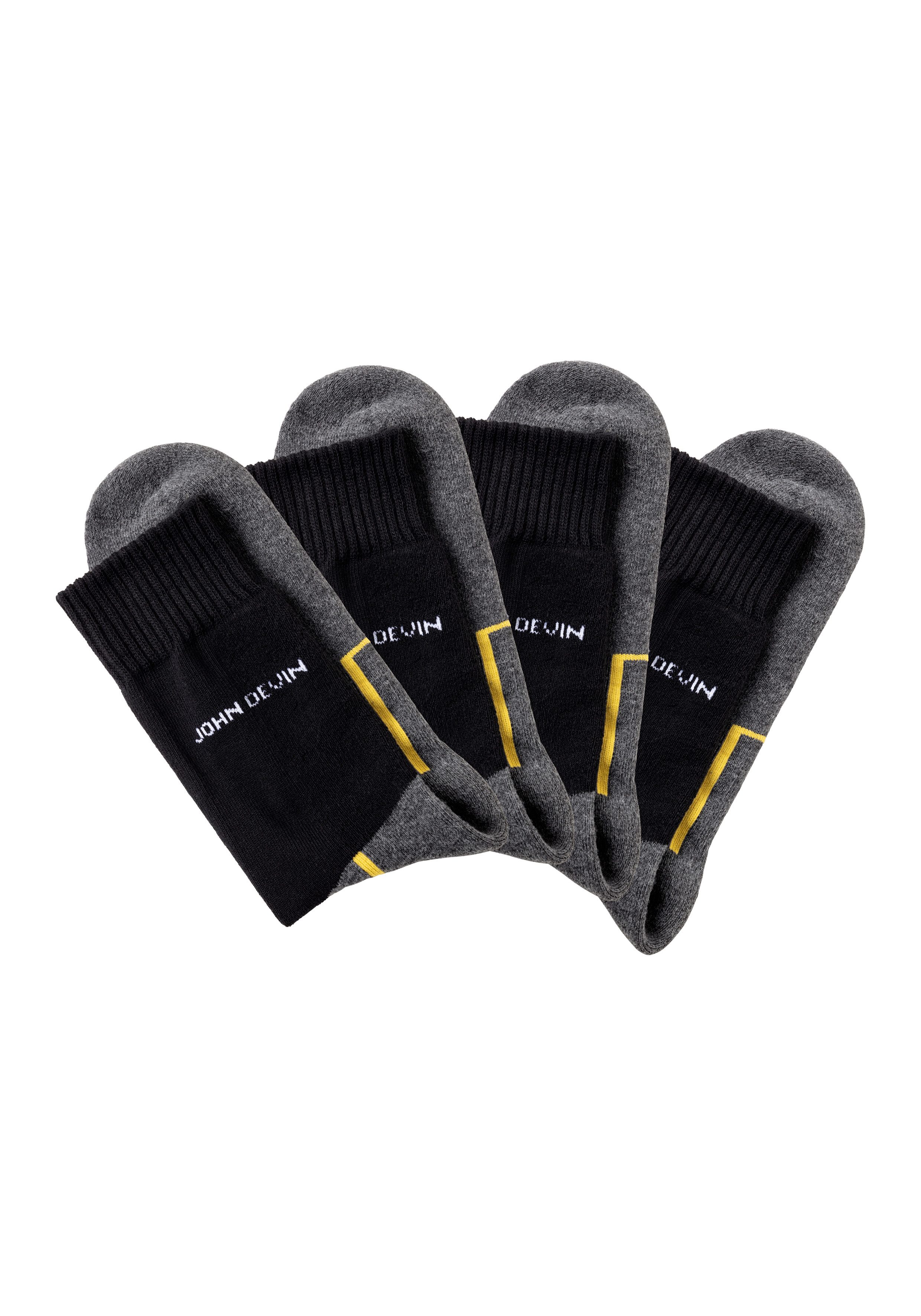 John Devin Funktionssocken (Packung, 4-Paar) mit günstig online kaufen