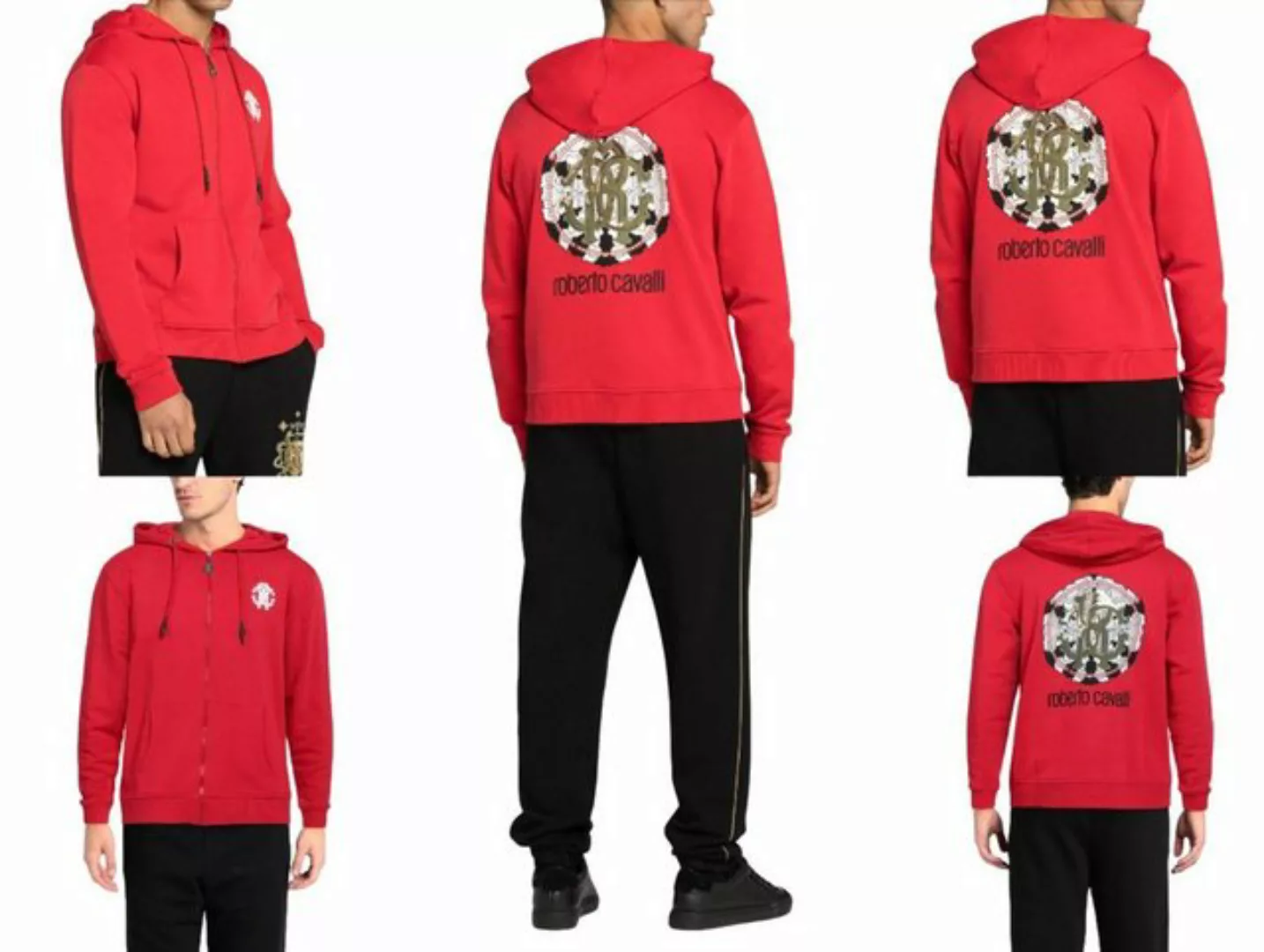 roberto cavalli Hoodie ROBERTO CAVALLI RC HOODED SWEATER HOODIE SWEATSHIRT günstig online kaufen