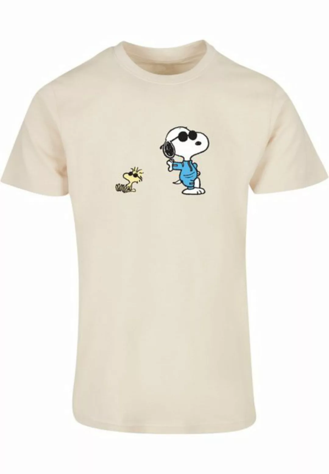 Merchcode T-Shirt Merchcode Herren Peanuts Sunglasses V2 Basic Round Neck T günstig online kaufen