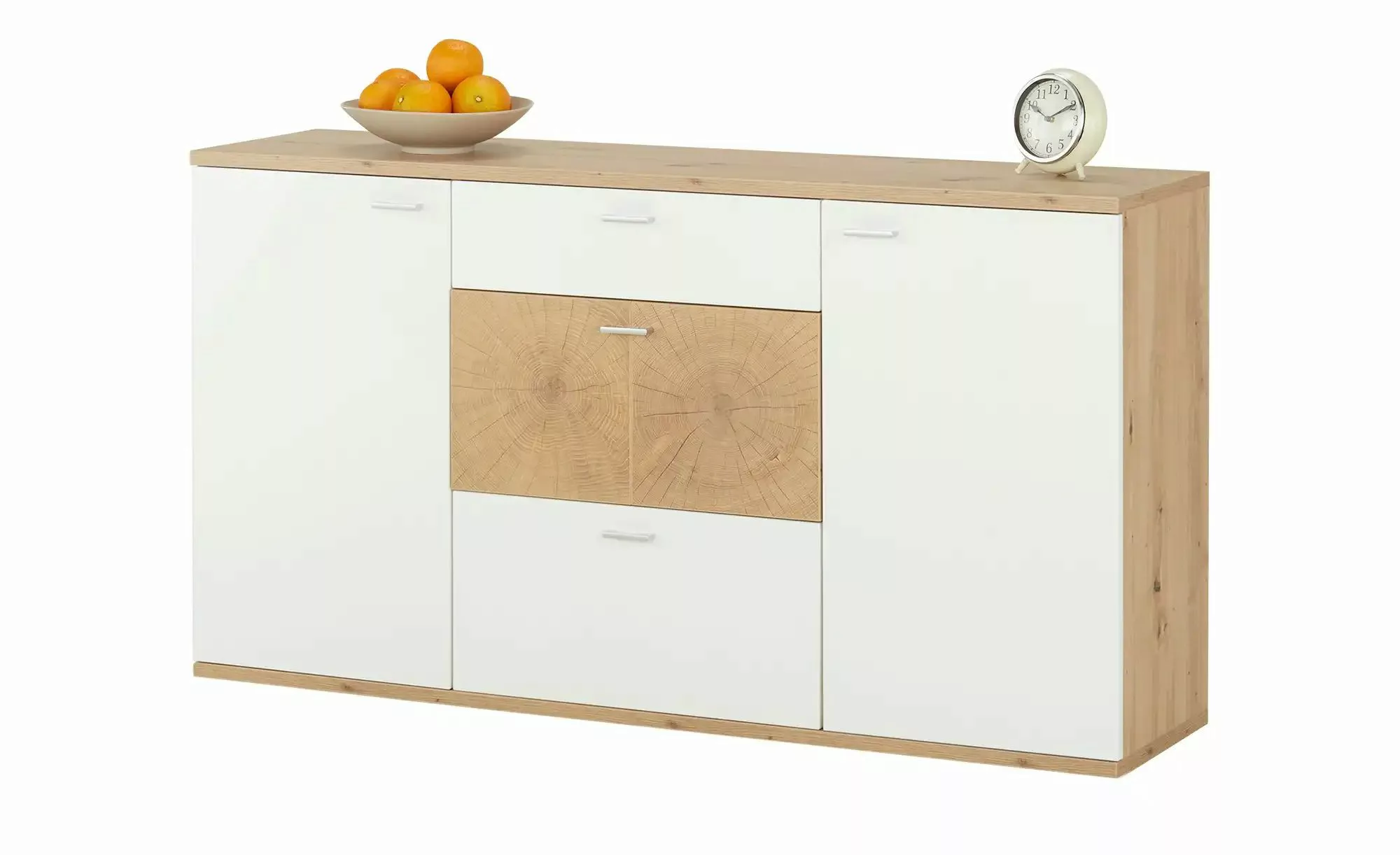 uno Sideboard  Cervello ¦ weiß ¦ Maße (cm): B: 150 H: 81,5 T: 38.0 Kommoden günstig online kaufen