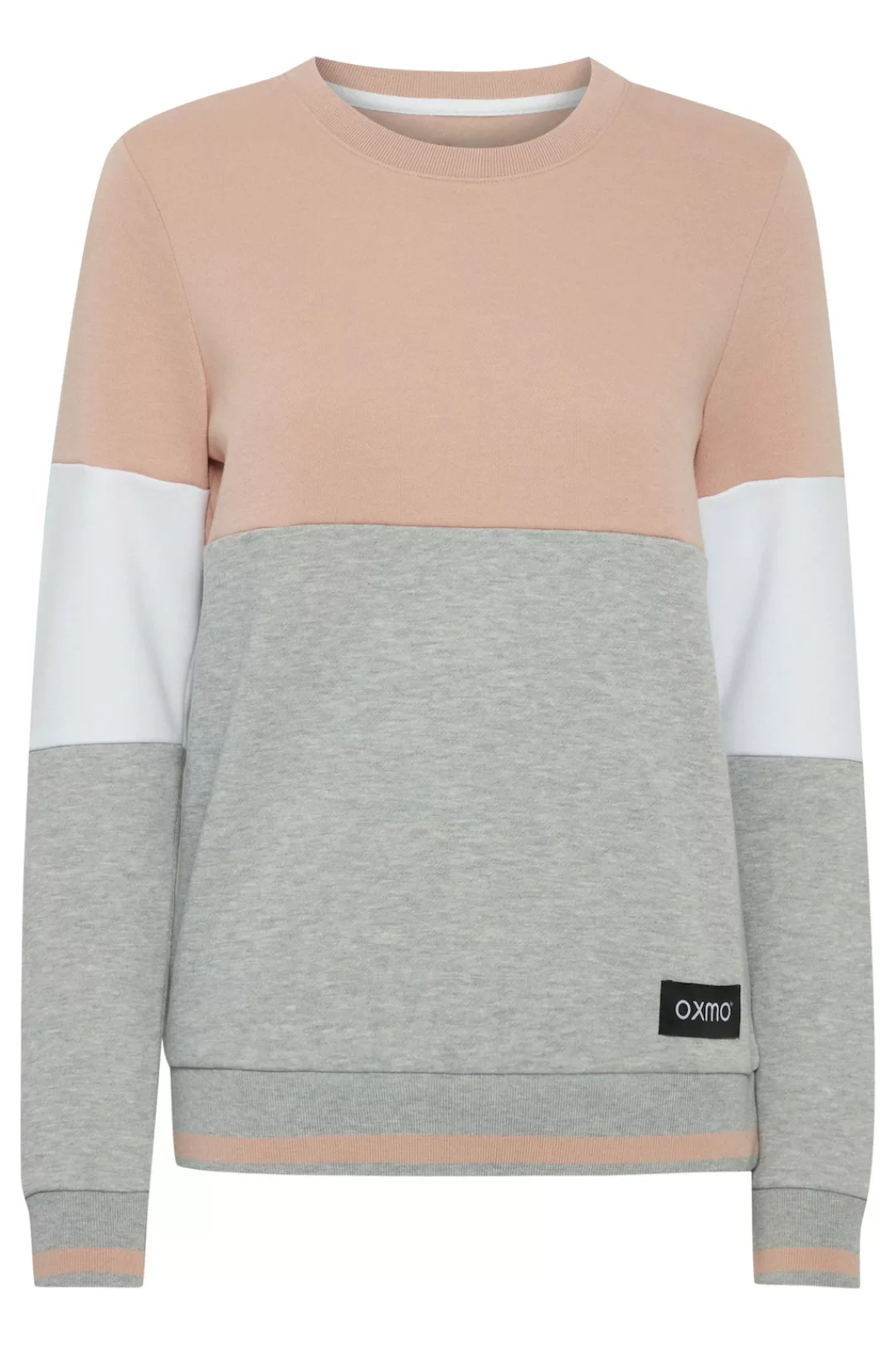 OXMO Hoodie OXOmaya Sportlicher Sweatpullover mit kontrastreichem Muster günstig online kaufen