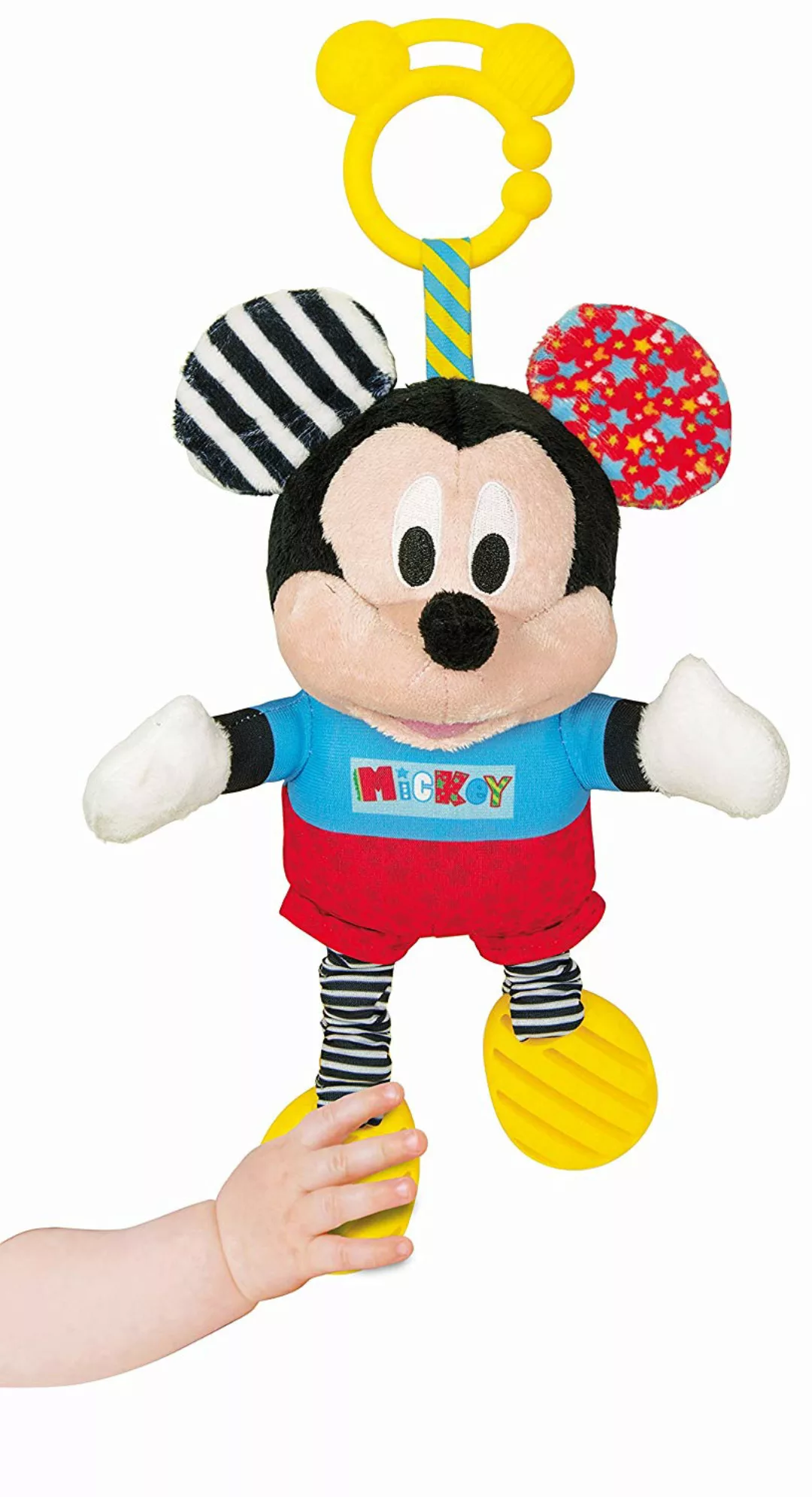 Disney Baby - Plüsch Mickey Mit Beißring - Erste Aktivitäten günstig online kaufen