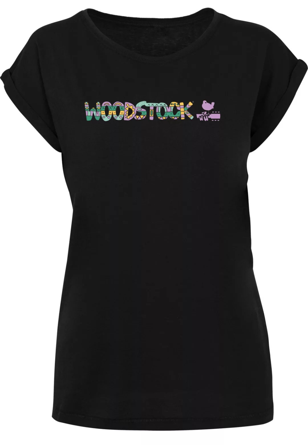 F4NT4STIC T-Shirt "Woodstock Aztec Logo", Print günstig online kaufen