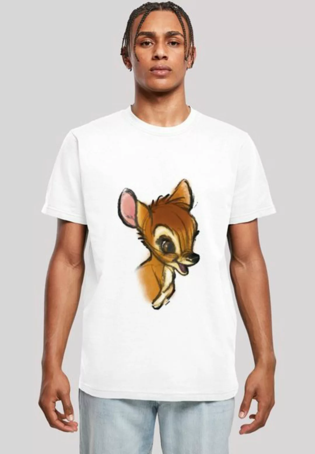 F4NT4STIC T-Shirt Disney Bambi Zeichnung Herren,Premium Merch,Regular-Fit,B günstig online kaufen