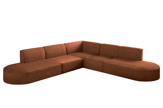 Kaiser Möbel Ecksofa Designer Corner MODENA stoff Poso, viele Farben, Große günstig online kaufen