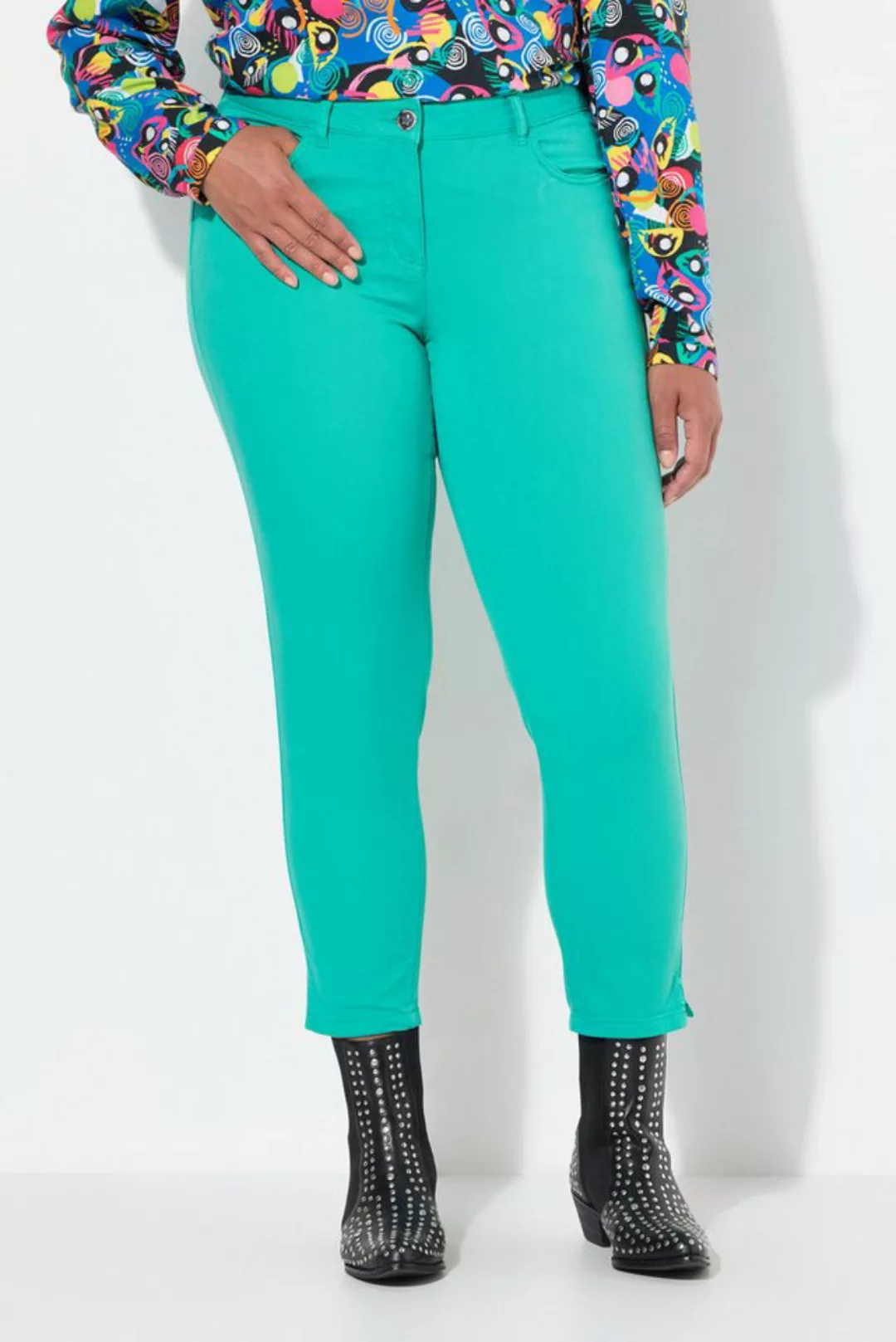 Angel of Style Regular-fit-Jeans 7/8-Twillhose Slim Fit Neon dyed 5-Pocket günstig online kaufen