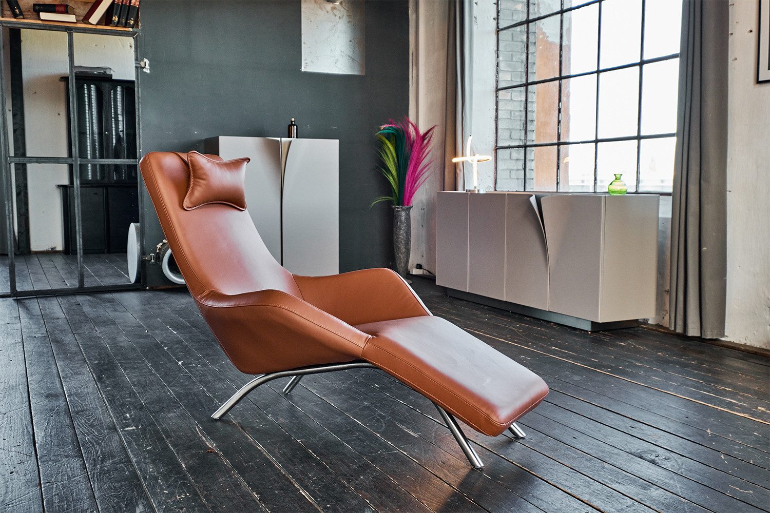 KAWOLA Relaxliege CAVAL Sessel Leder - günstig online kaufen