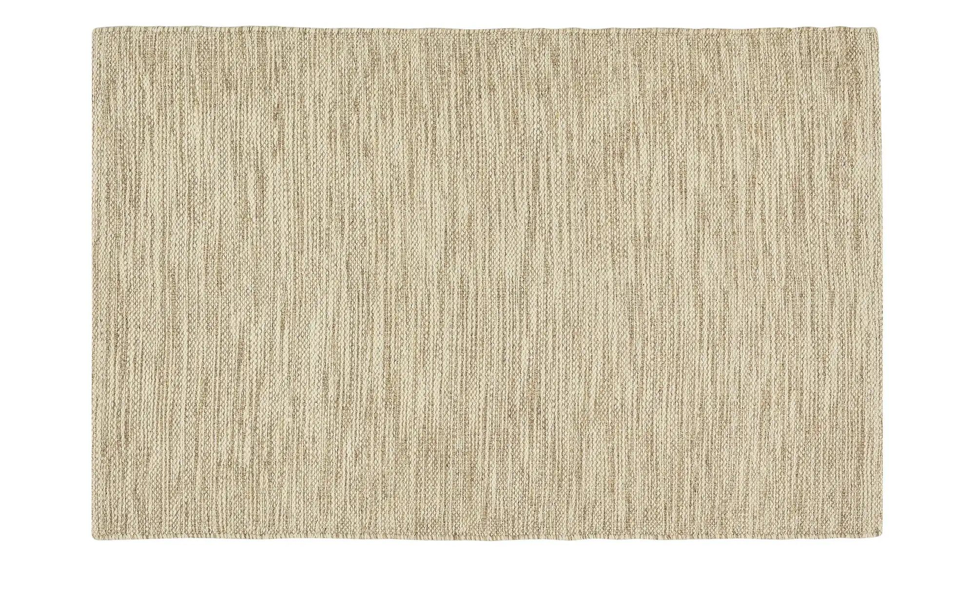 Handweb-Teppich  Davao ¦ beige ¦ Baumwolle,Wolle ¦ Maße (cm): B: 60 Teppich günstig online kaufen