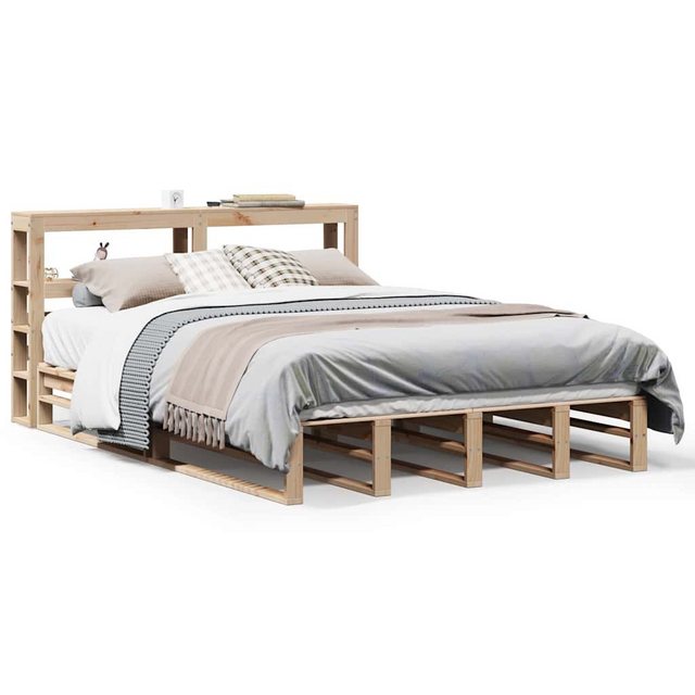 vidaXL Bett, Massivholzbett ohne Matratze 140x190 cm Kiefernholz günstig online kaufen