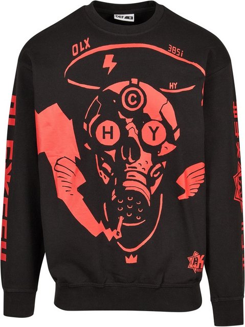 DEF Rundhalspullover Skull Sweat Shirt günstig online kaufen