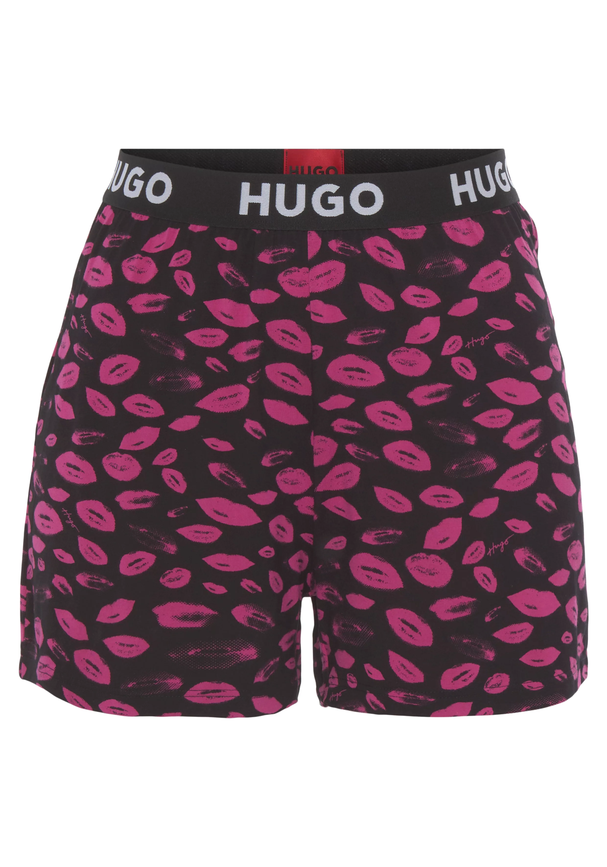 HUGO Underwear Shorts "UNITE SHORTS PRINTED", mit elastischem Logo-Bund günstig online kaufen