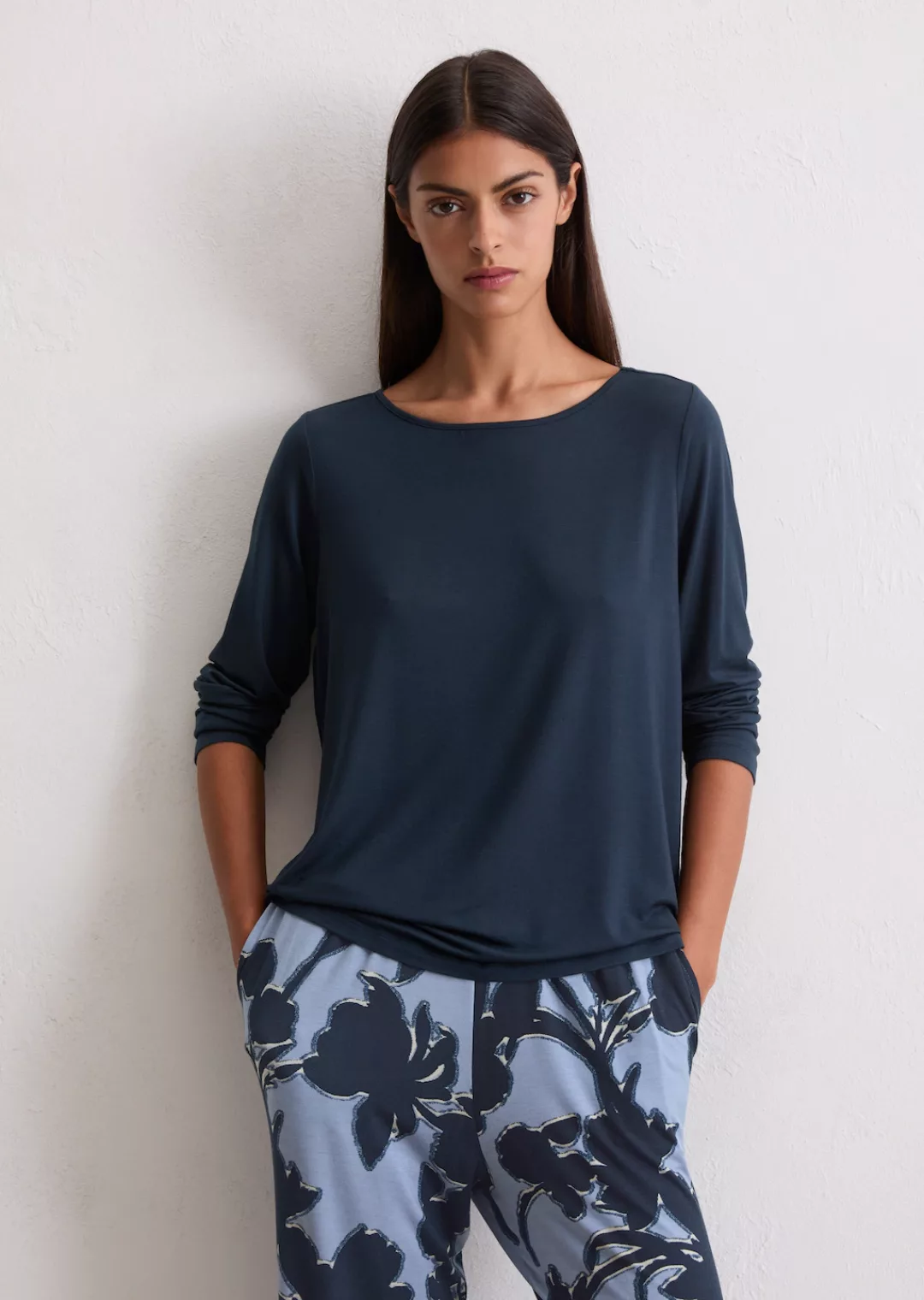 Marc OPolo Langarmshirt "Mix N Match Cotton Modal" günstig online kaufen