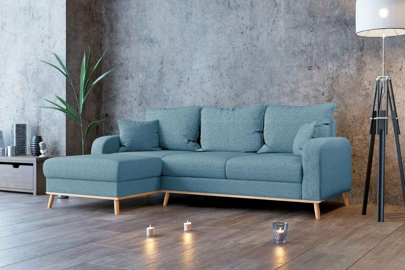 99rooms Ecksofa Ontario, L-Form, Eckcouch, Design günstig online kaufen