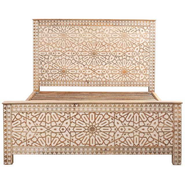 Marrakesch Orient & Mediterran Interior Bett Doppelbett Julah 160x200cm, Be günstig online kaufen