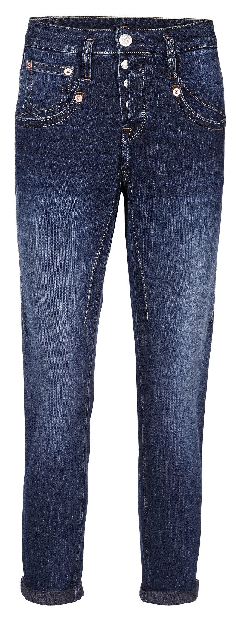 Herrlicher Regular-fit-Jeans 5318-D9782, Herrlicher Shyra Cropped günstig online kaufen