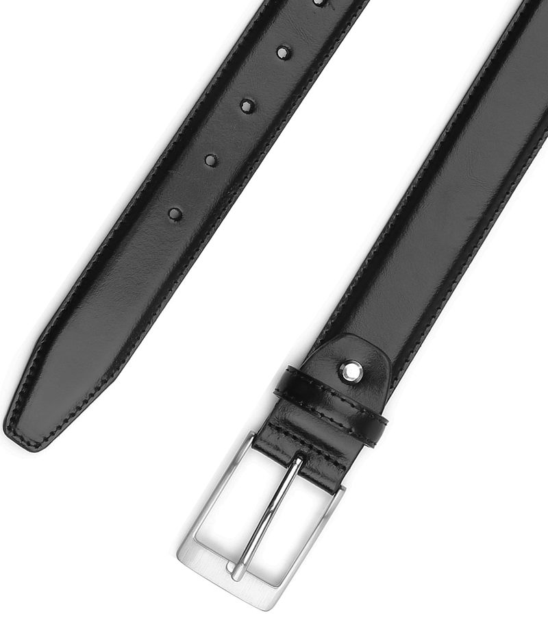 Suitable Ledergürtel Schwarz Leder 010 - Größe 105 günstig online kaufen