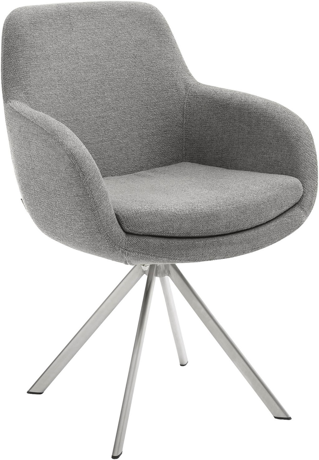 Musterring Esszimmerstuhl "Tavia", (Set), 2 St., Chenille, Stativgestell Ed günstig online kaufen