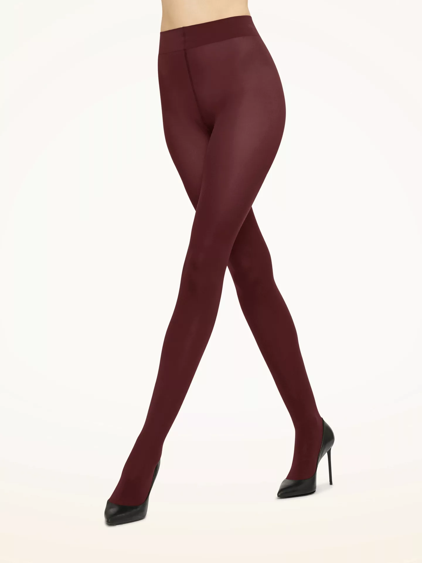 Wolford - Velvet de Luxe 66 Tights, Frau, port royale, Größe: XL günstig online kaufen