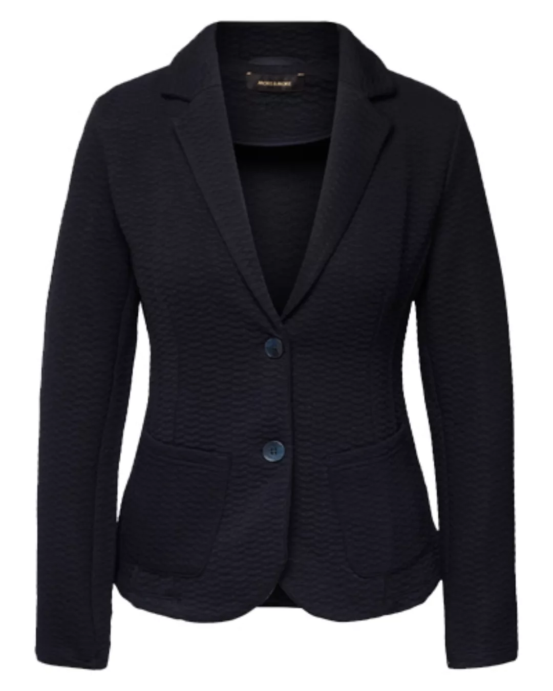 More & More Blazer Structured Jersey marine günstig online kaufen