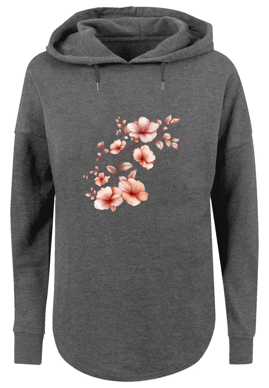 F4NT4STIC Kapuzenpullover "Rosa Blumenzweig 3D", Premium Qualität günstig online kaufen