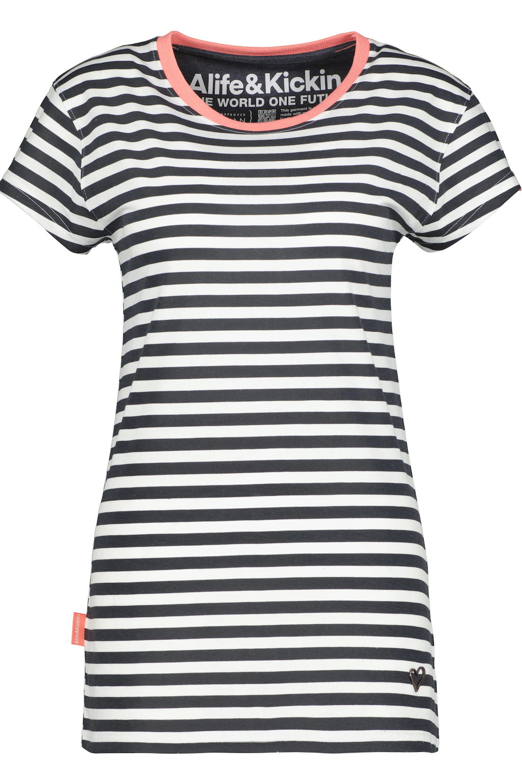 Alife & Kickin Rundhalsshirt "Damen AmandaAK B" günstig online kaufen