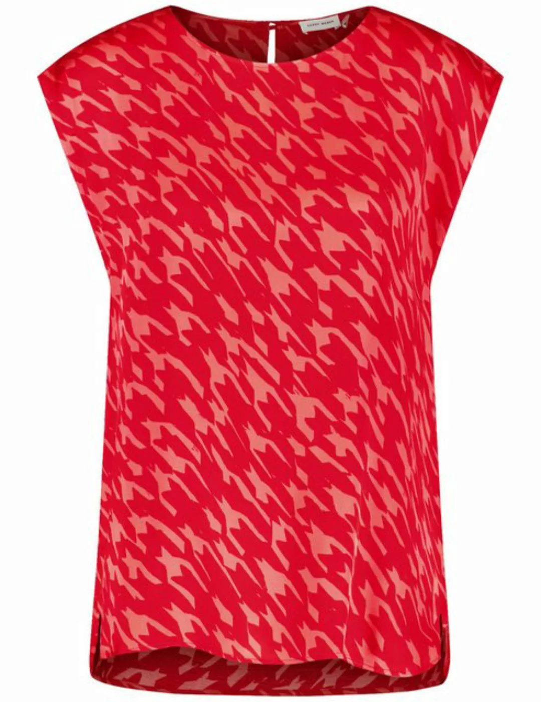 GERRY WEBER Blusentop Nachhaltiges Blusenshirt mit Allover-Muster günstig online kaufen