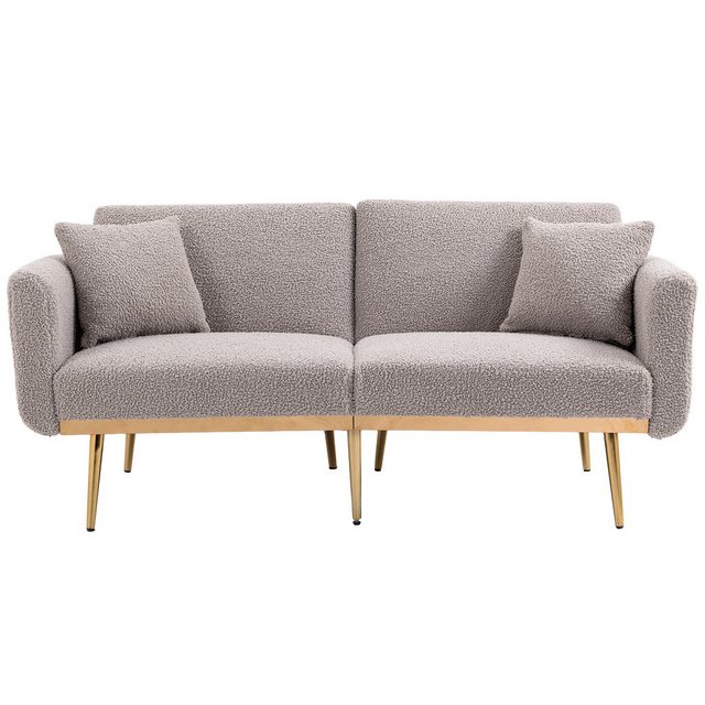 IDEASY Loungesofa umwandelbares 3-fach verstellbares Schlafsofa, 161.97*77. günstig online kaufen