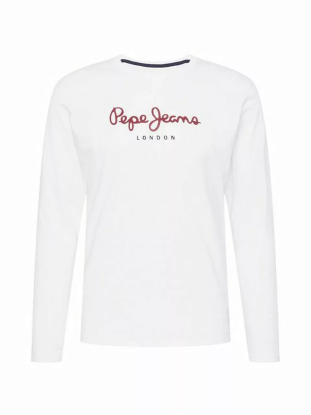 Pepe Jeans Herren Rundhals Langarmshirt EGGO LONG N - Regular Fit günstig online kaufen