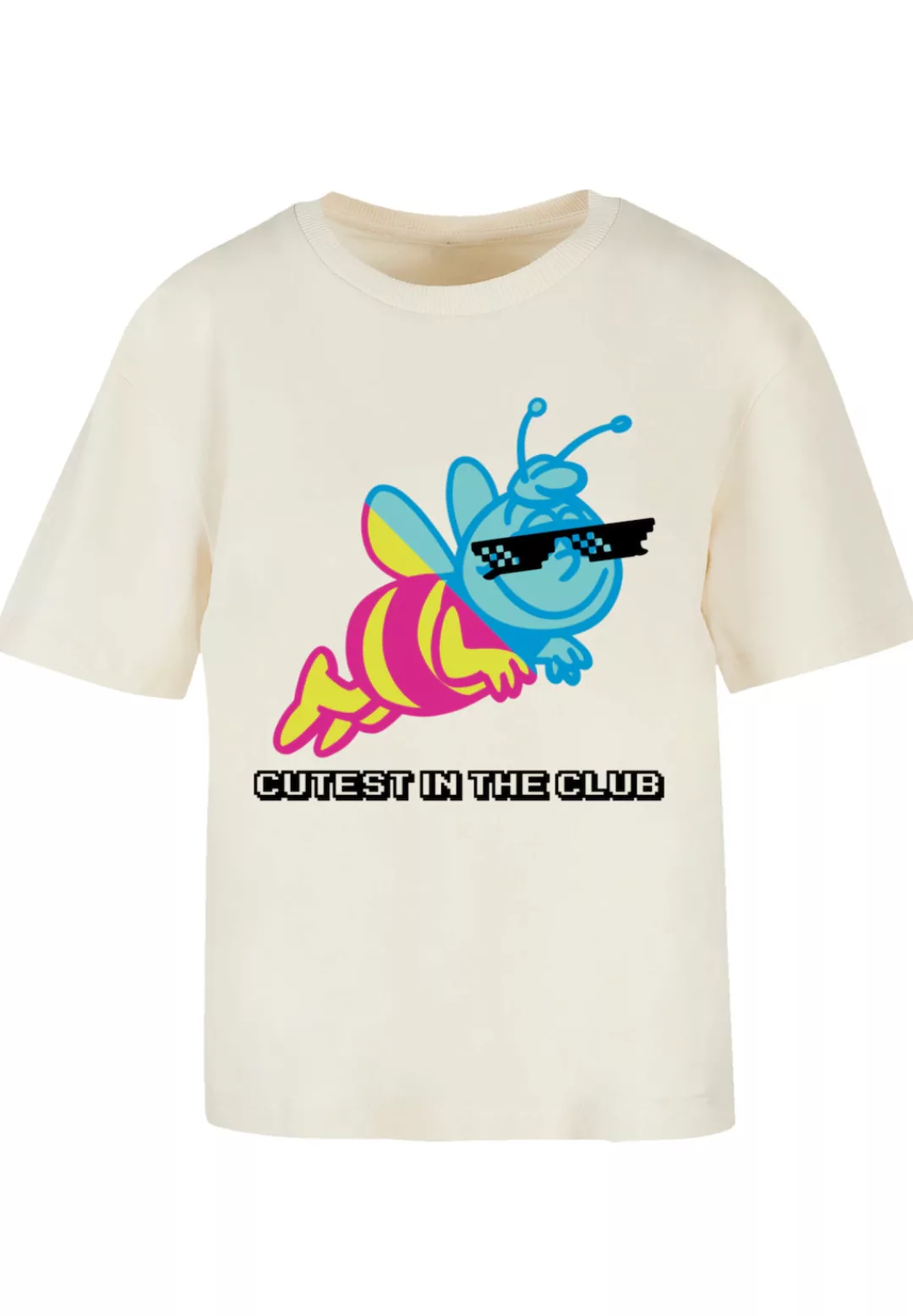 F4NT4STIC T-Shirt "Die Biene Maja Cutest In Club", Nostalgie, Retro, Heroes günstig online kaufen