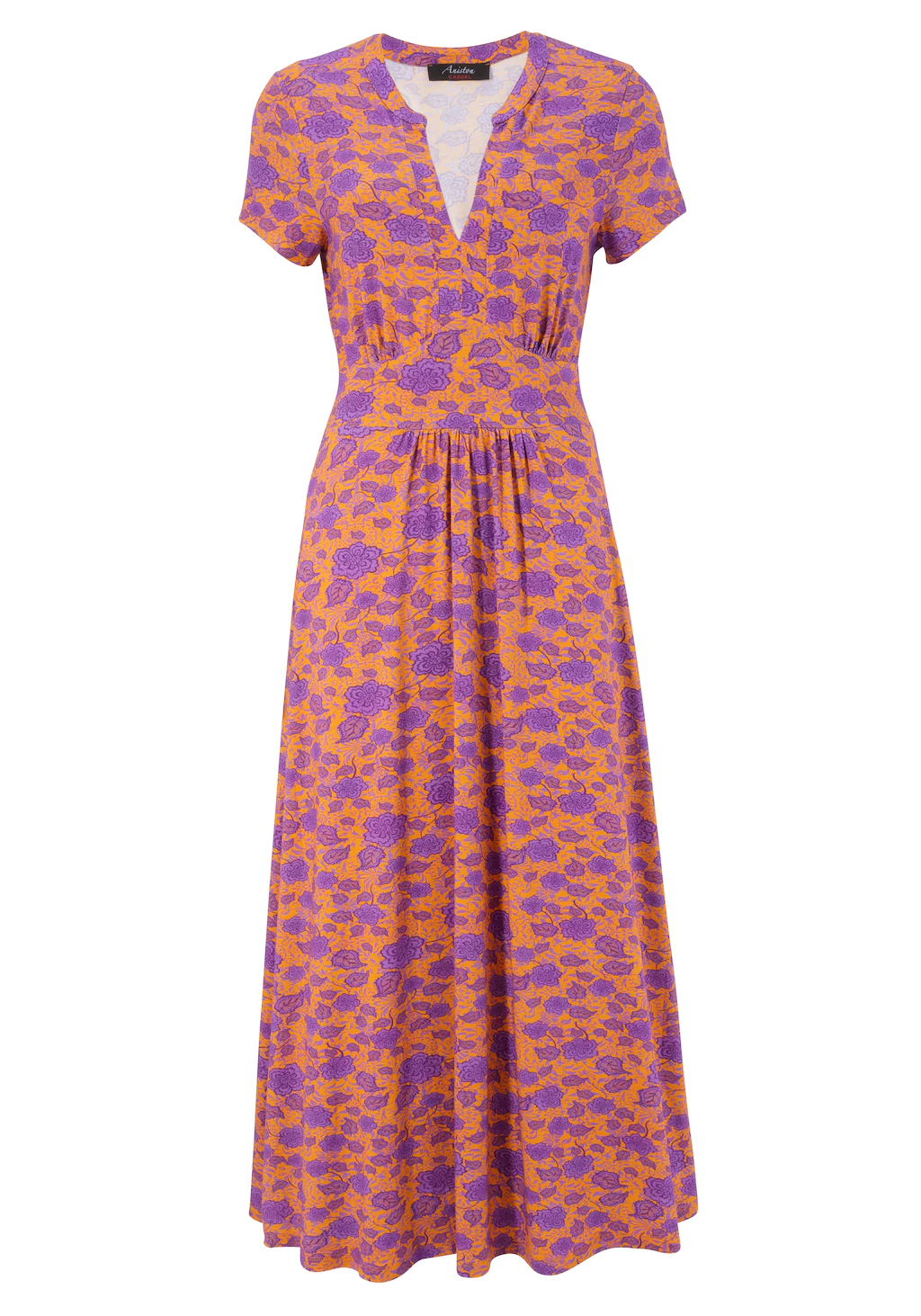 Aniston CASUAL Sommerkleid, mit topmodischem Blumendruck günstig online kaufen