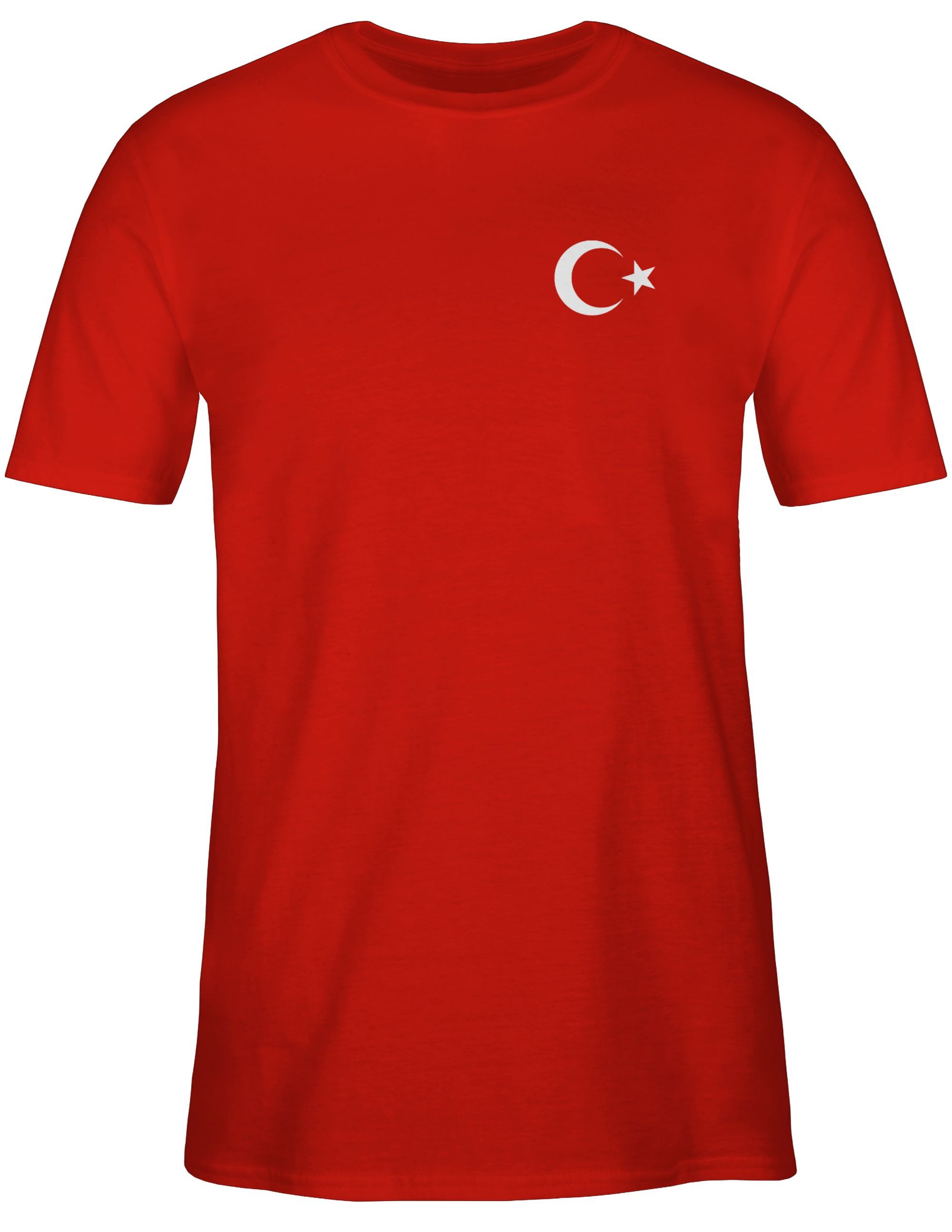 Shirtracer T-Shirt Wappen Türkei Logo, Turkey günstig online kaufen