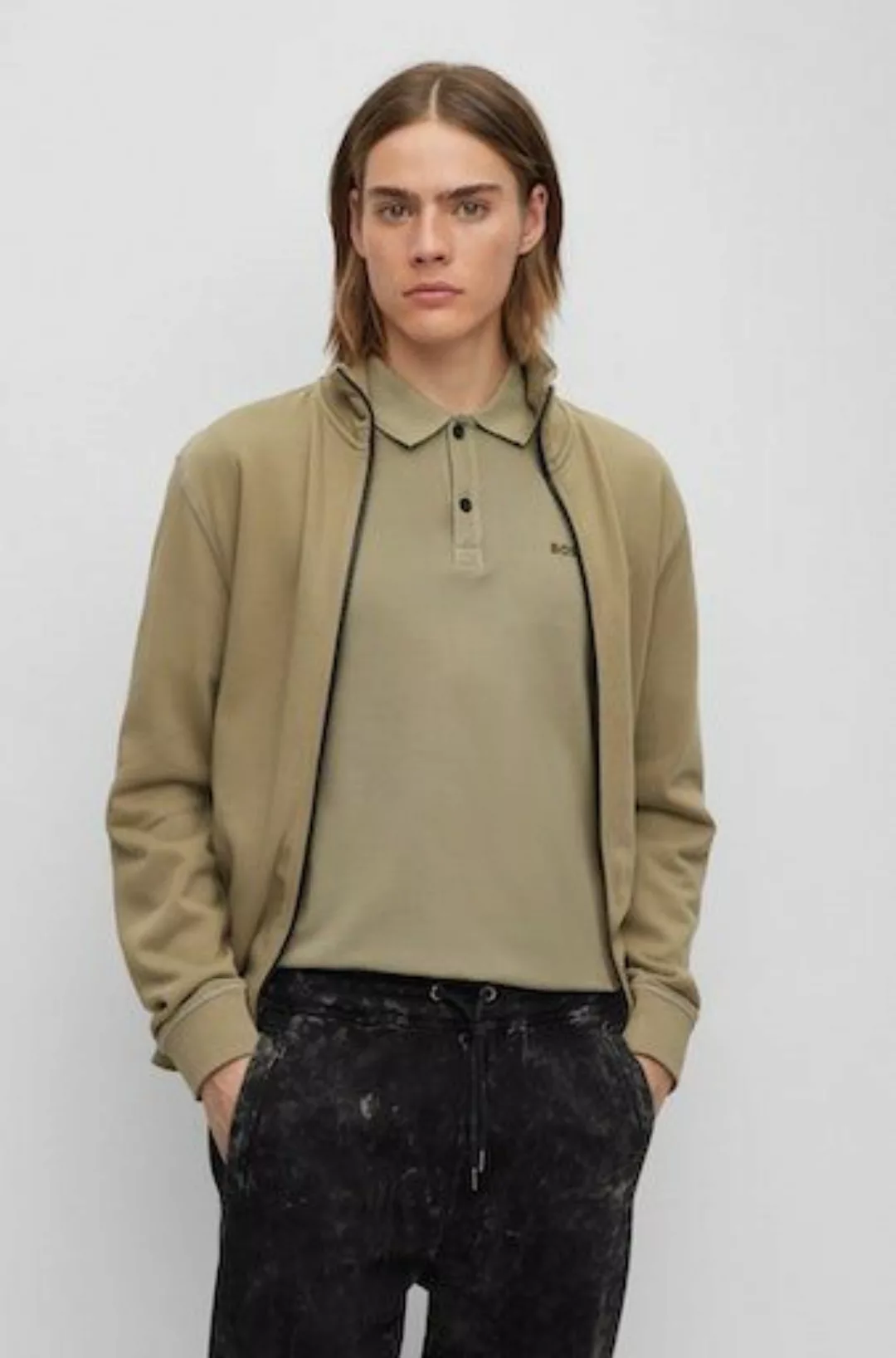 BOSS ORANGE Sweatshirt Zestart mit Markenlabel auf der Brust günstig online kaufen