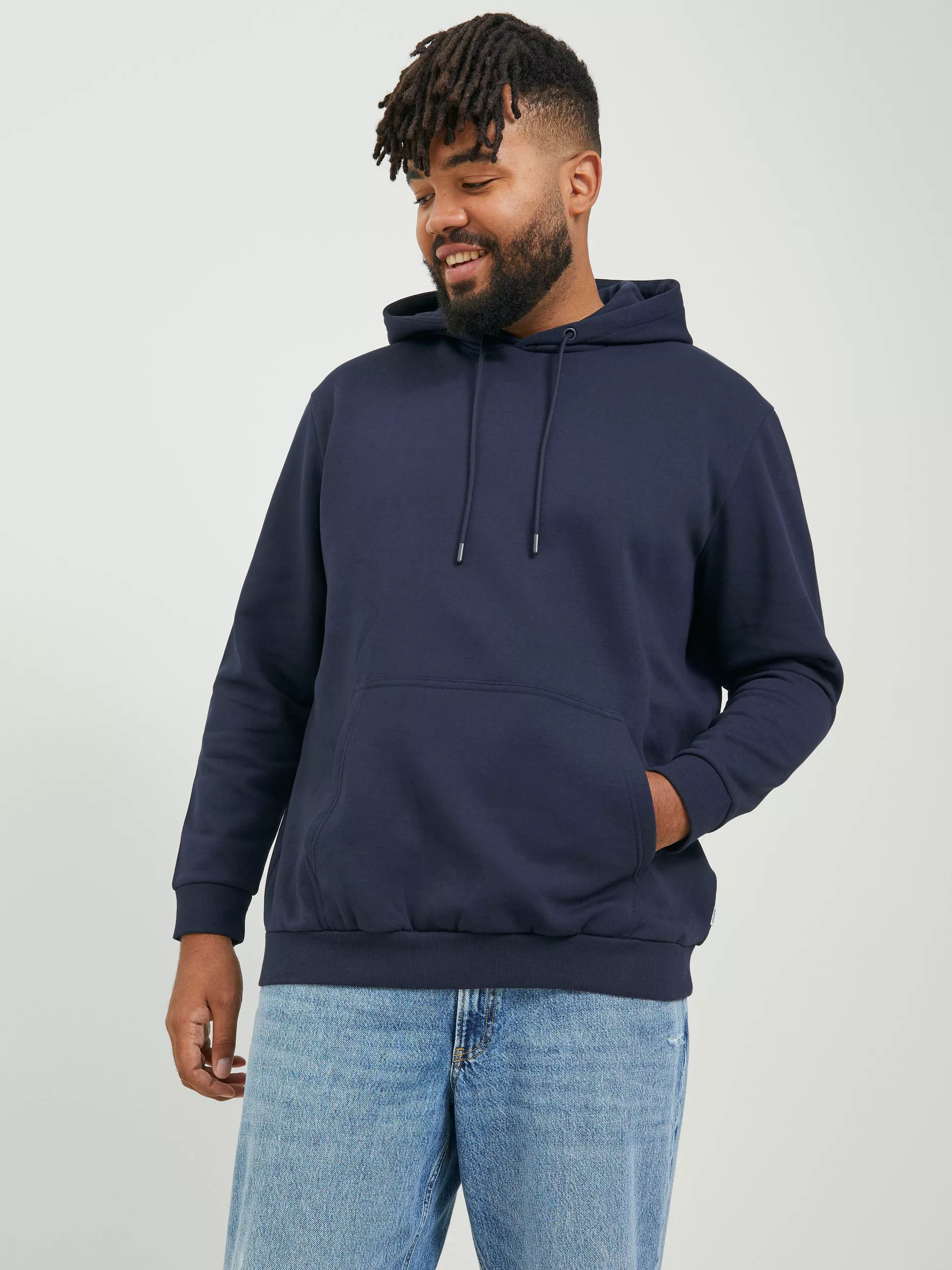 Jack & Jones PlusSize Kapuzensweatshirt JJEBRADLEY SWEAT HOOD NOOS PLS mit günstig online kaufen