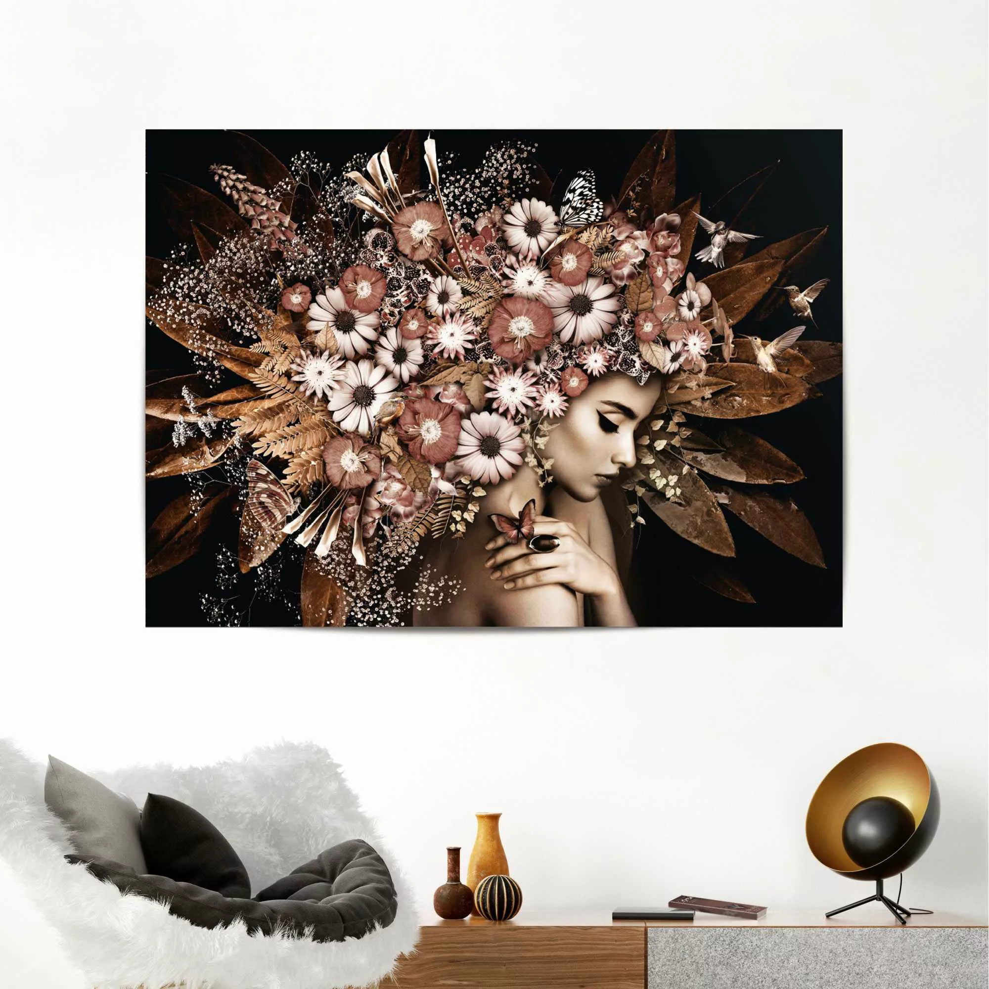 Reinders Poster "Blumenreichtum" günstig online kaufen