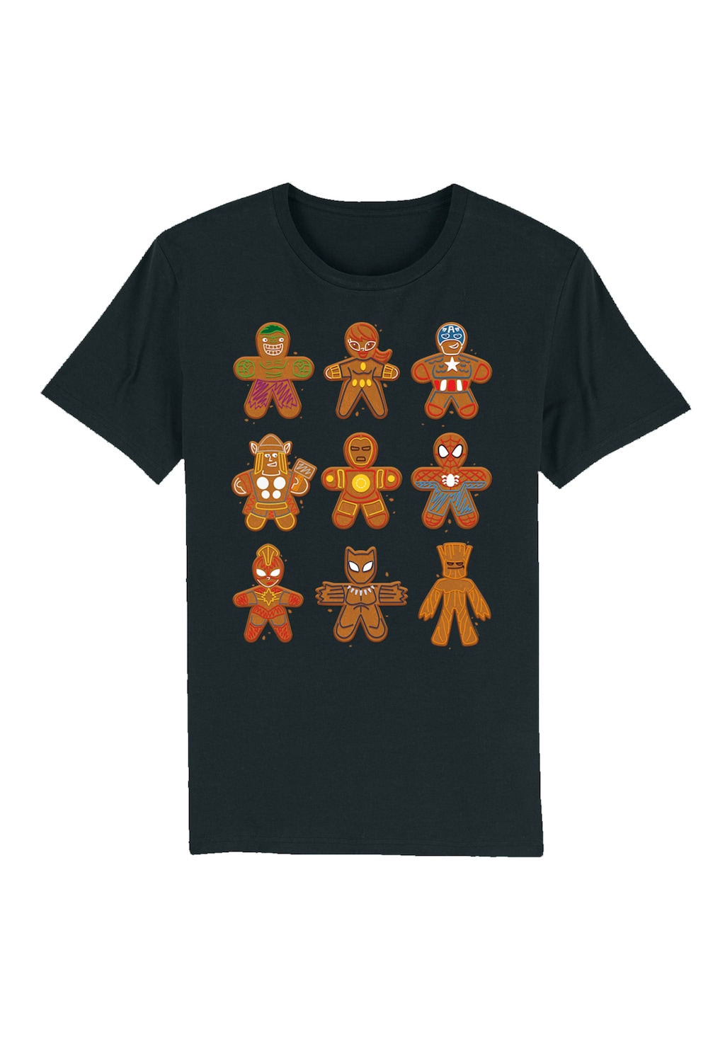 F4NT4STIC T-Shirt "Marvel Universe Christmas Gingerbread Avengers", Premium günstig online kaufen