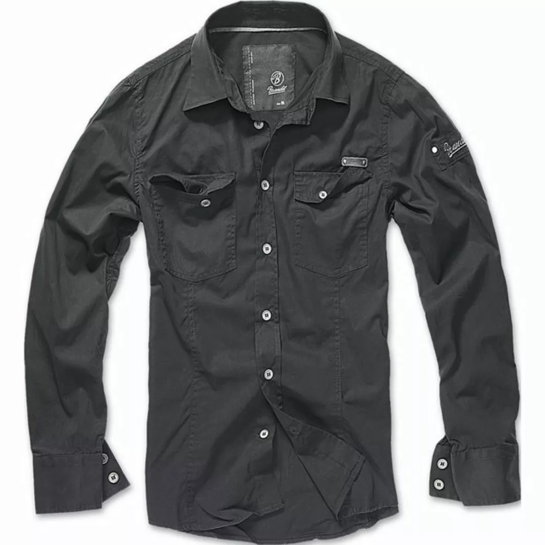 Brandit Hemd SLIM WORKER SHIRT BD4005 Black günstig online kaufen