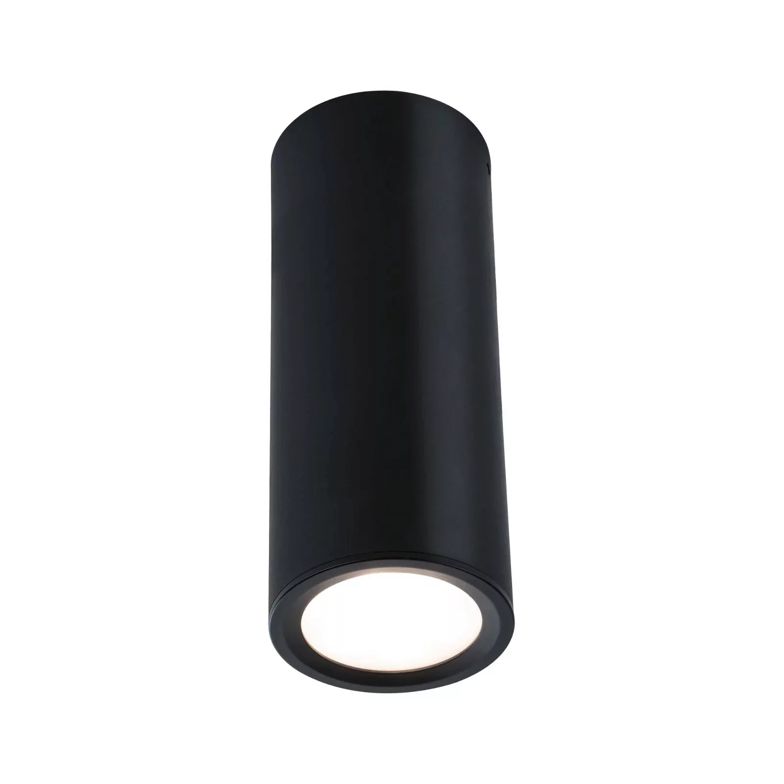 LED Aufbauleuchte Barrel in Schwarz-matt 6W 470lm günstig online kaufen