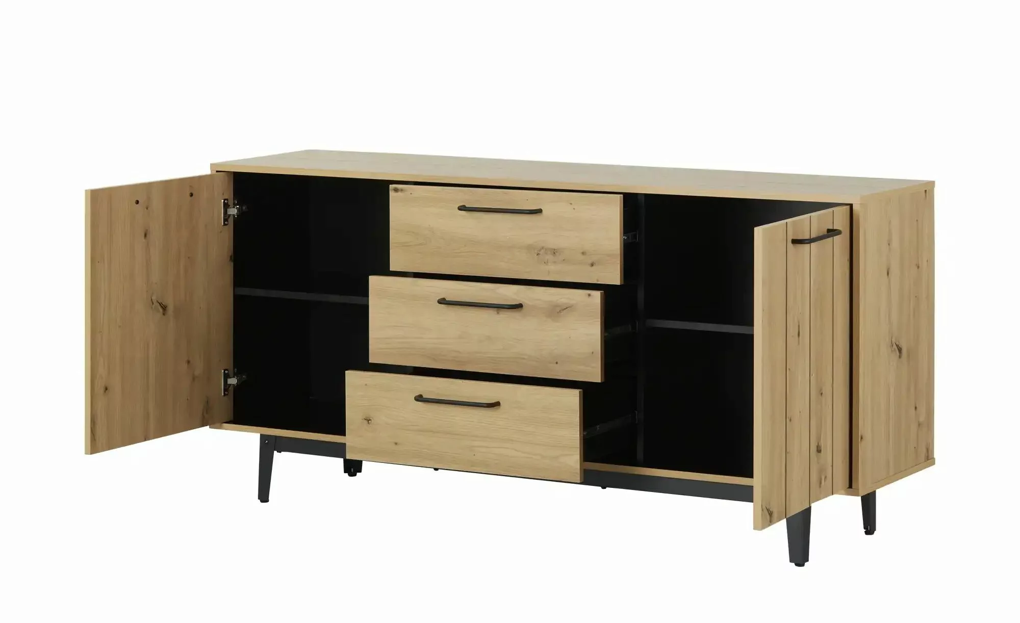 Sideboard  Scalea ¦ holzfarben ¦ Maße (cm): B: 160 H: 75 T: 41,5 Kommoden & günstig online kaufen