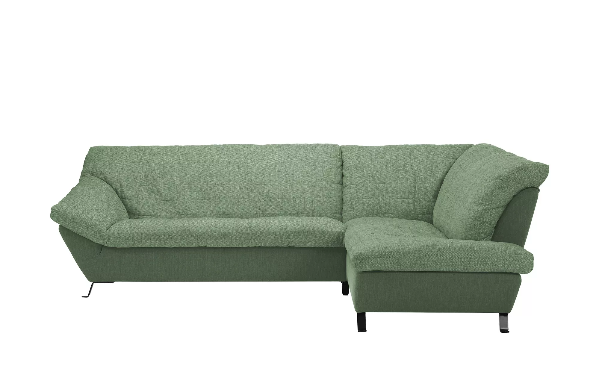 Ecksofa  Cher ¦ grün ¦ Maße (cm): B: 275 H: 84 T: 220 Polstermöbel > Sofas günstig online kaufen