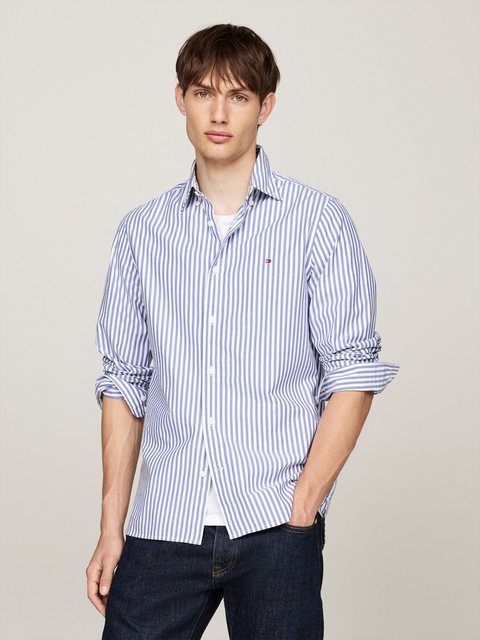 Tommy Hilfiger Businesshemd CLASSIC POPLIN STRIPE SF SHIRT günstig online kaufen