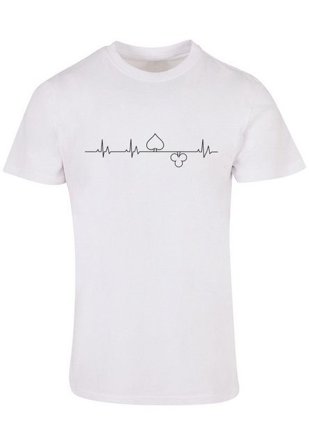 F4NT4STIC T-Shirt Heartbeat Herz Poker Print günstig online kaufen