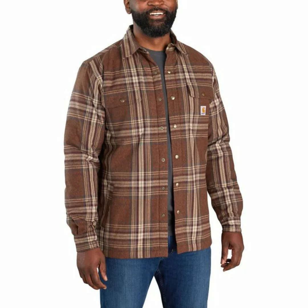 Carhartt Hemdjacke Carhartt FLANNEL SHERPA LINED SHIRT JAC 105430 (1-St) günstig online kaufen