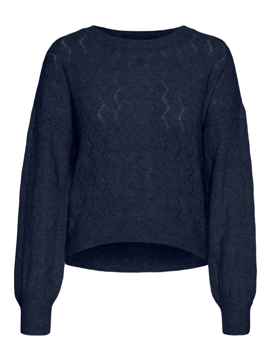 VERO MODA Petite Knitted Pullover Damen Blau günstig online kaufen