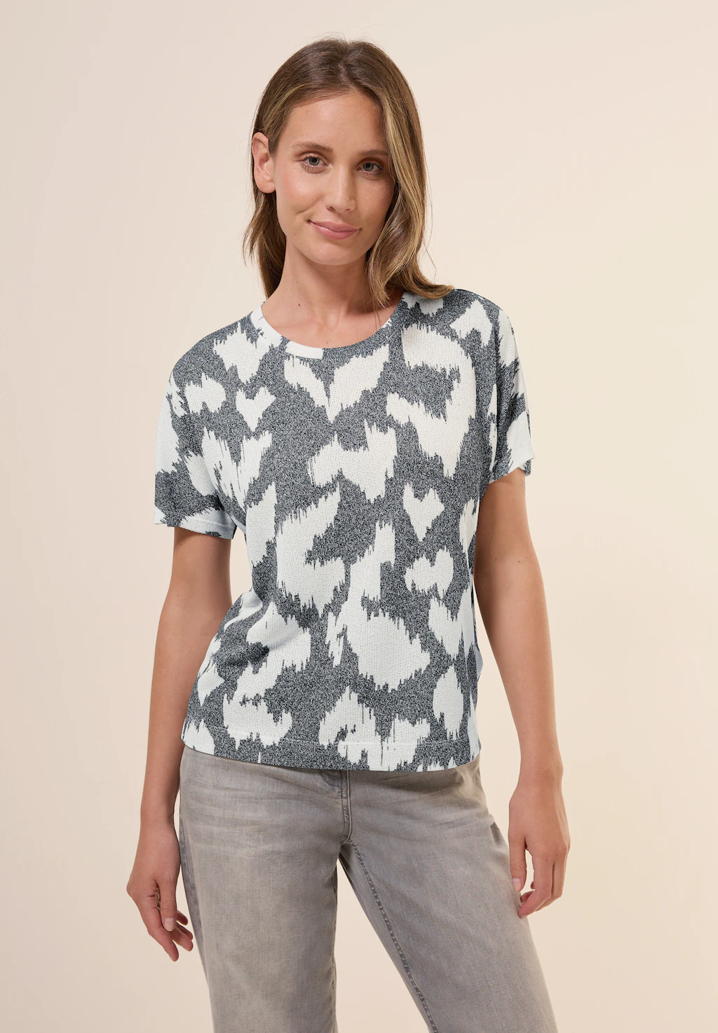 Cecil Rundhalsshirt, mit Rundhalsausschnitt günstig online kaufen
